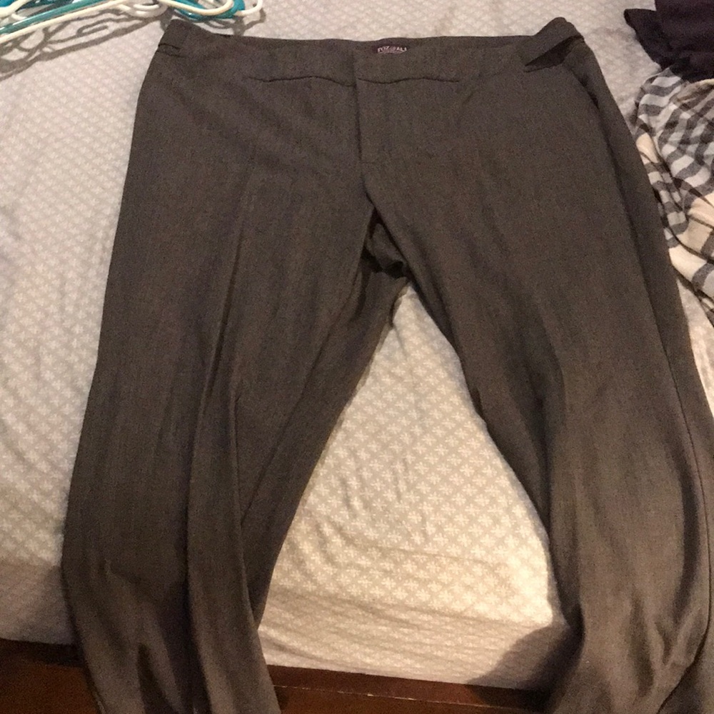 Grey dress pants
